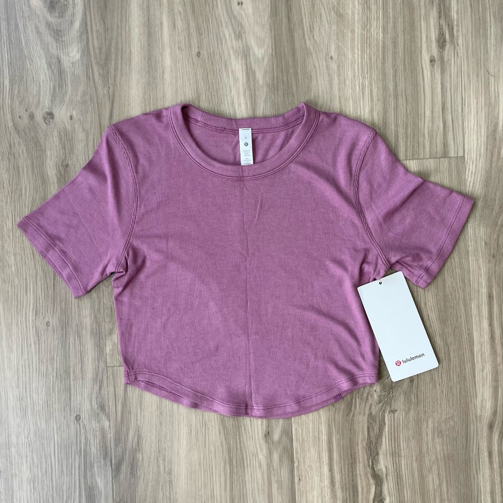 Lululemon Hold Tight Cropped T-Shirt